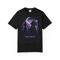 First Night Wizard T-Shirt — Fantasy Moon Mage Graphic Tee